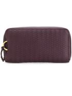 Zanellato Wave Embossed Wallet - Red