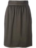 Fendi Vintage High Waist Skirt - Brown