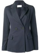 Fabiana Filippi Double Breasted Suit Jacket - Blue