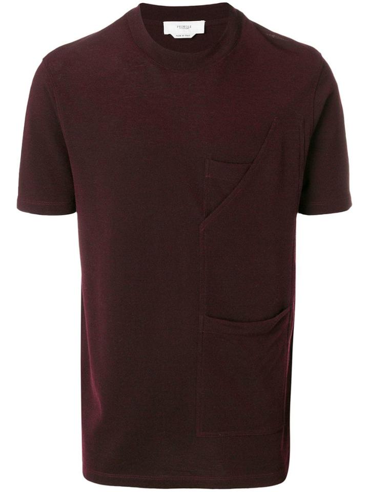 Pringle Of Scotland Workwear Pocket T-shirt - Red