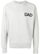 Ron Dorff Dad Print Sweatshirt - Grey