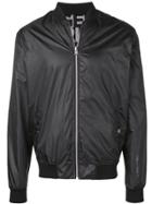 Karl Lagerfeld Casual Bomber Jacket - Black