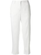 Tonello Cropped Suit Pants - White