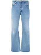 Re/done - Bootcut Jeans - Women - Cotton - 27, Blue, Cotton