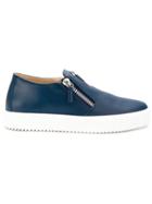 Giuseppe Zanotti Design Adam Slip-on Sneakers - Blue