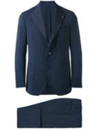 Gabriele Pasini - Two Piece Suit - Men - Polyester/spandex/elastane/viscose/wool - 54, Blue, Polyester/spandex/elastane/viscose/wool