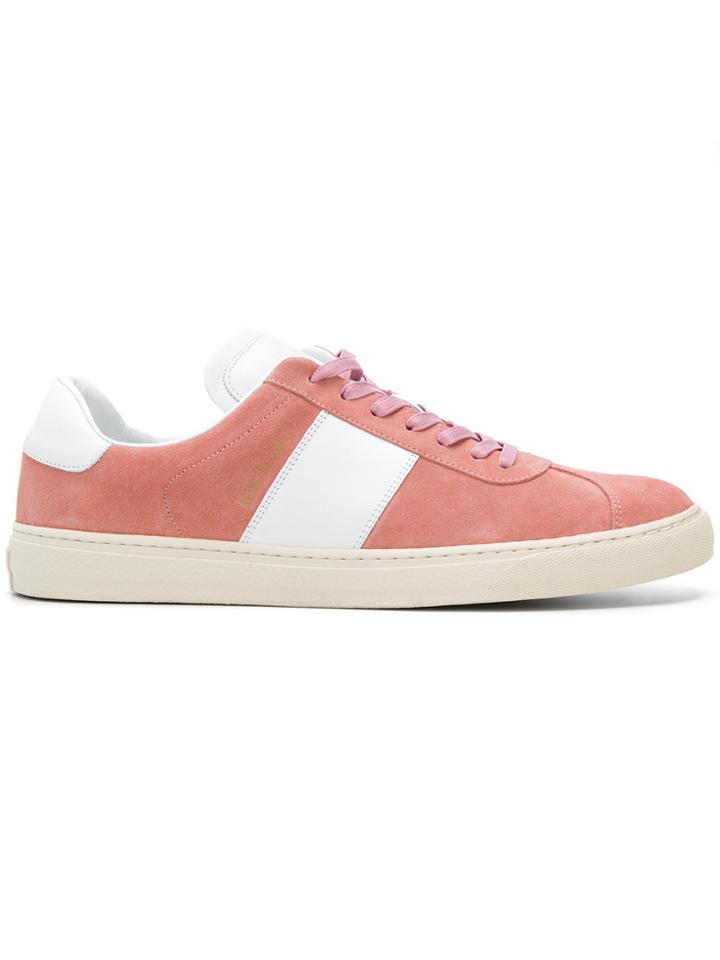 Paul Smith Lace-up Sneakers - Pink & Purple