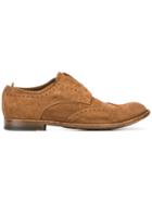 Officine Creative Laceless Brogues - Brown