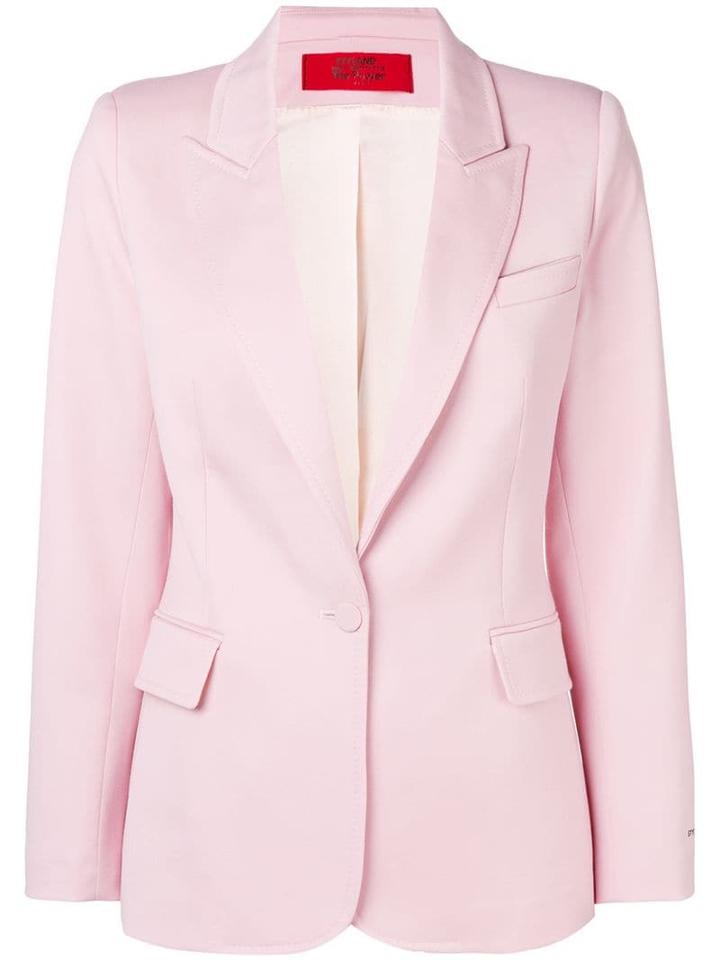 Styland Single-breasted Blazer - Pink
