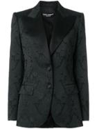 Dolce & Gabbana Jacquard Blazer - Black
