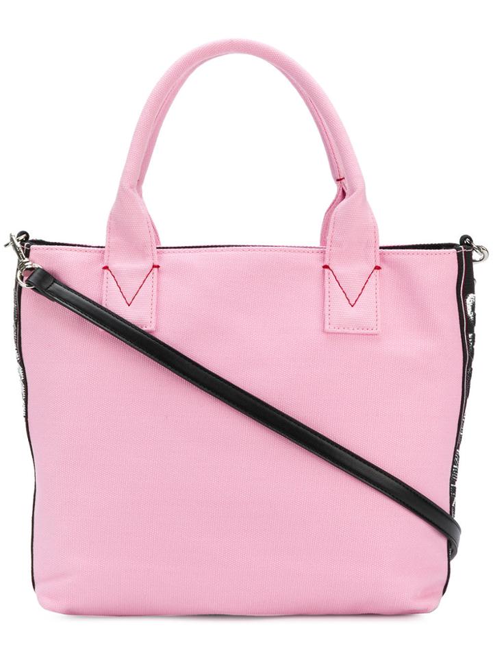 Pinko Abadeco Tote - Pink & Purple