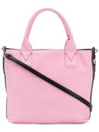 Pinko Abadeco Tote - Pink & Purple