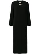 Hermès Vintage Fluid Long Dress - Black