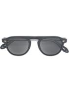 Garrett Leight Harding Sunglasses, Adult Unisex, Black, Acetate