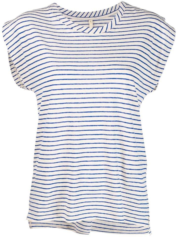 Bellerose Classic Striped T-shirt - Neutrals