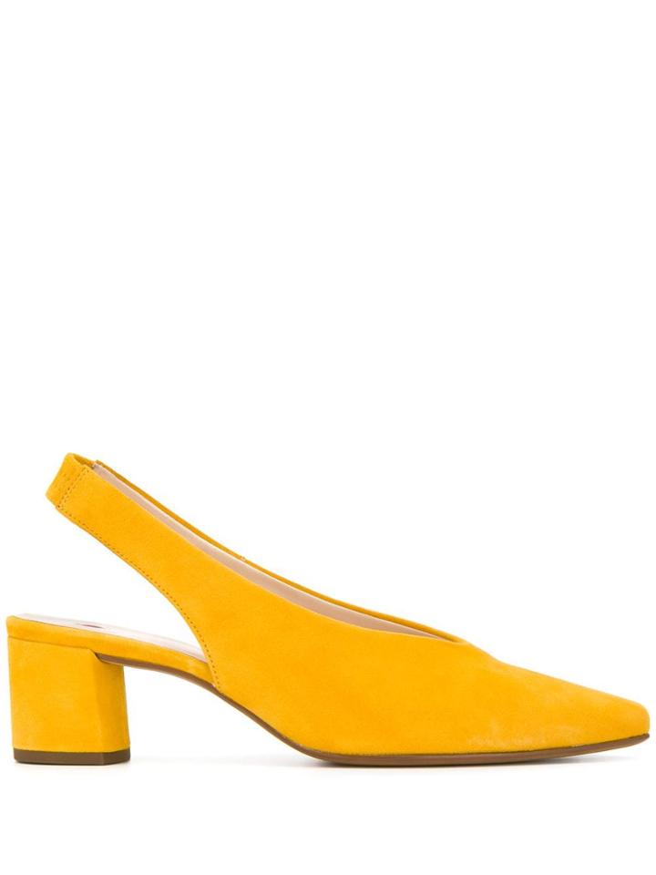 Hogl Slingback Pumps - Yellow