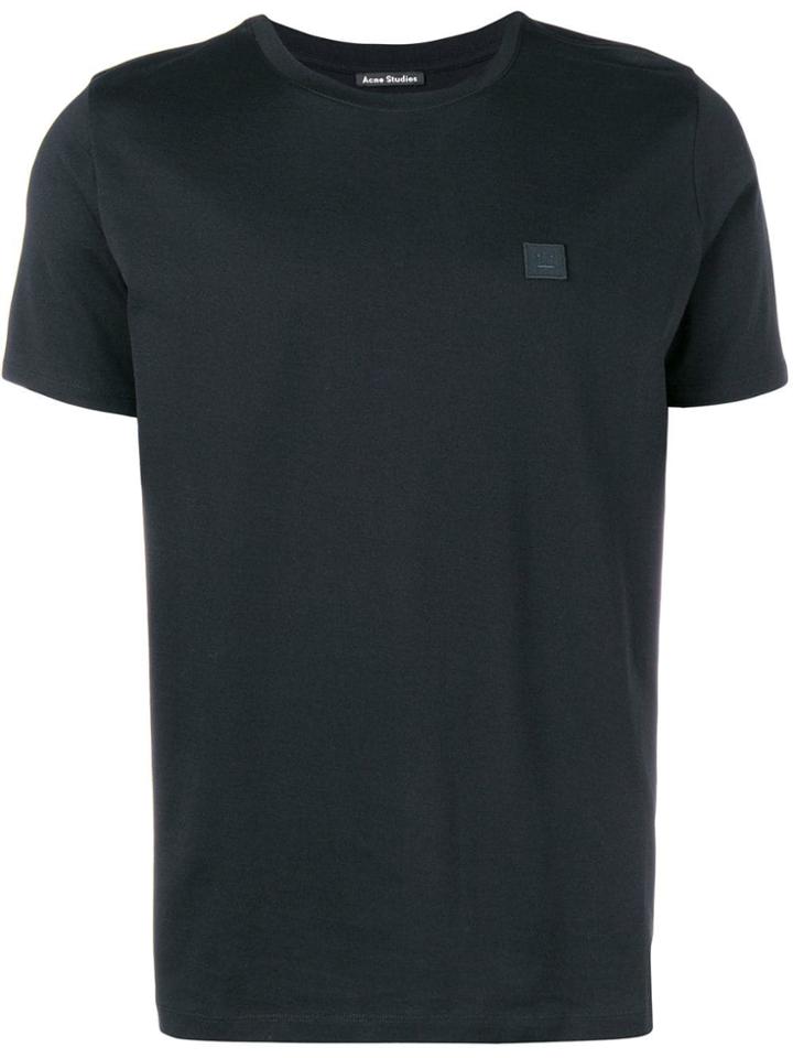Acne Studios Logo Short-sleeve T-shirt - Black