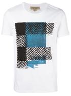 Burberry Printed T-shirt, Men's, Size: Large, White, Cotton