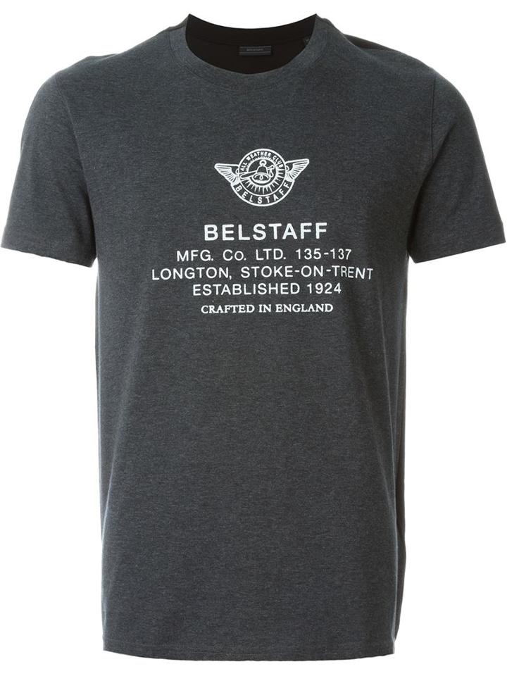 Belstaff Teagle T- Shirt, Men's, Size: Xl, Grey, Cotton