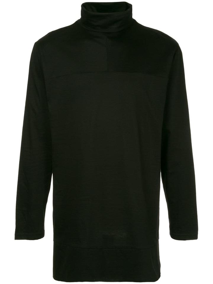 Berthold Turtleneck Sweatshirt - Black