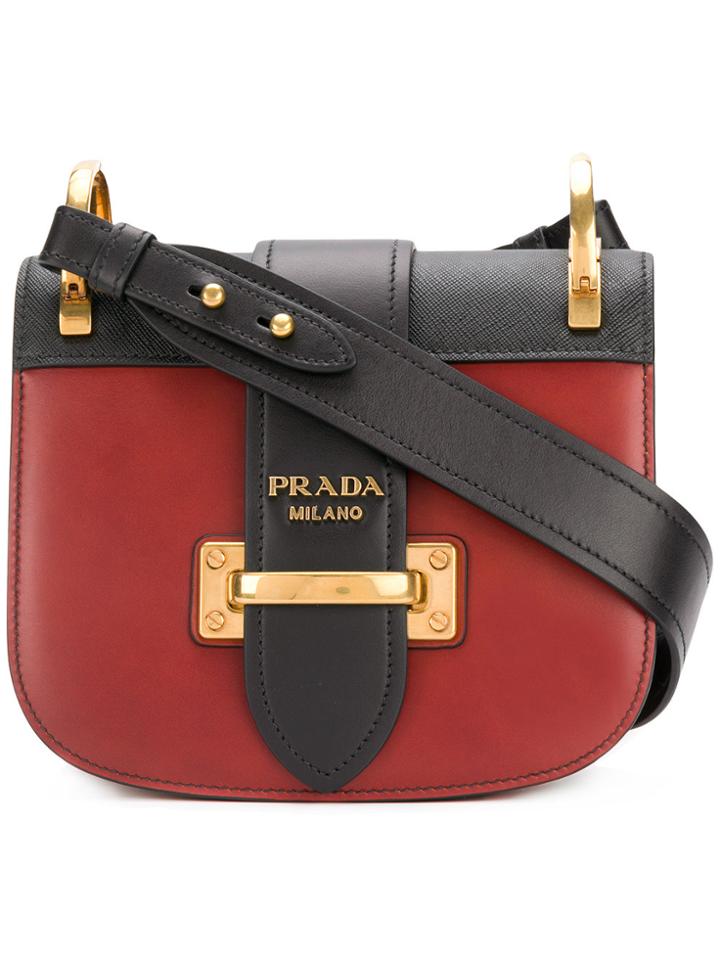 Prada Pionnière Crossbody Bag - Red