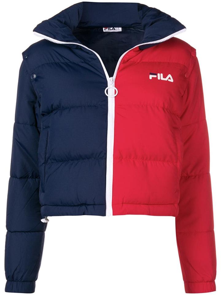 Fila Padded Puff Jacket - Blue
