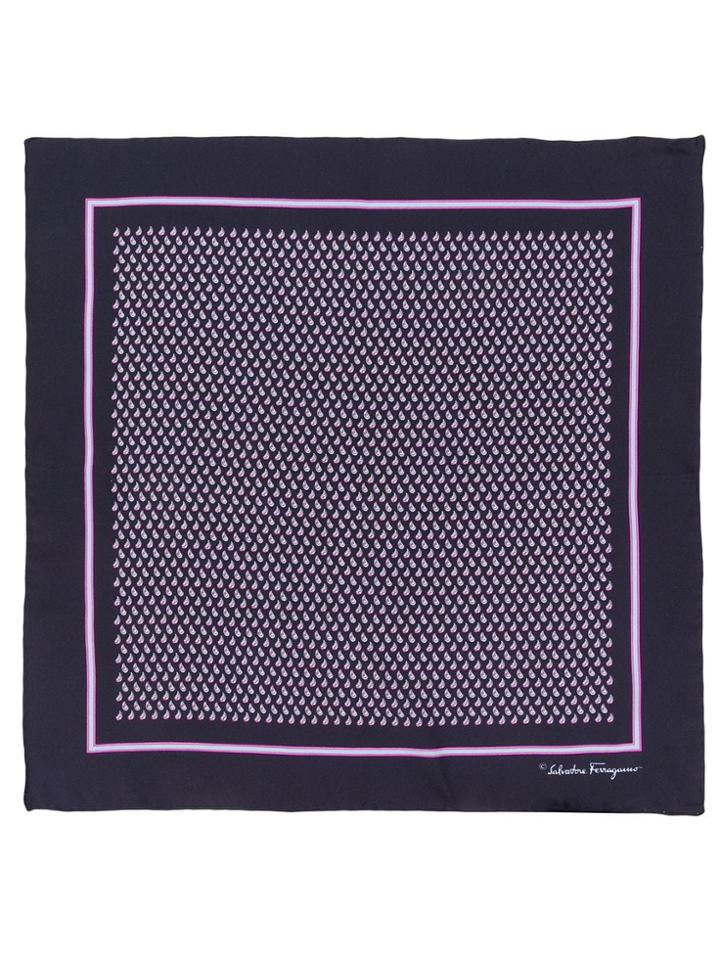Salvatore Ferragamo Scarf - Blue