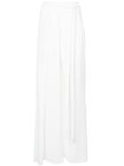 Valery Kovalska Flared Tailored Trousers - White