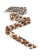 Fendi Leopard Print Wrappy - Brown