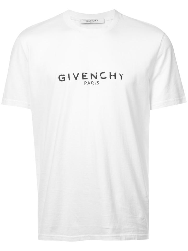 Givenchy Printed Logo T-shirt - White