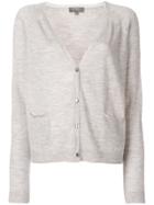 N.peal Cashmere Patch Pocket Cardigan - Nude & Neutrals