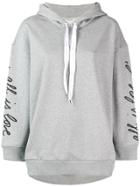 Stella Mccartney All Is Love Hoddie - Grey