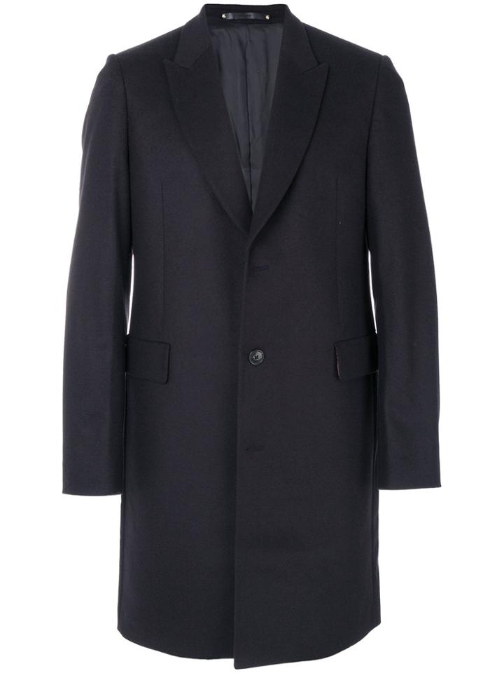 Paul Smith Tailored Button Up Jacket - Blue