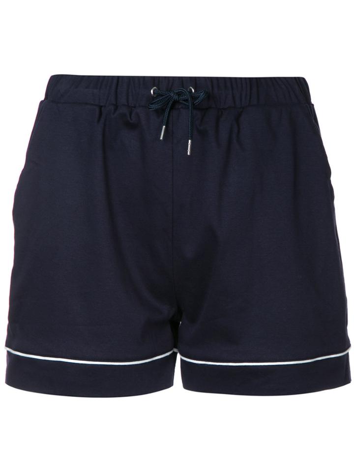 Guild Prime Contrast Trim Shorts - Blue