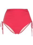 Peony Berry Hi Pant - Red