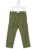 American Outfitters Kids - Cargo Trousers - Kids - Cotton - 4 Yrs, Green