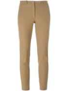Joseph Cropped Skinny Trousers, Women's, Size: 44, Nude/neutrals, Viscose/cotton/spandex/elastane/polyester