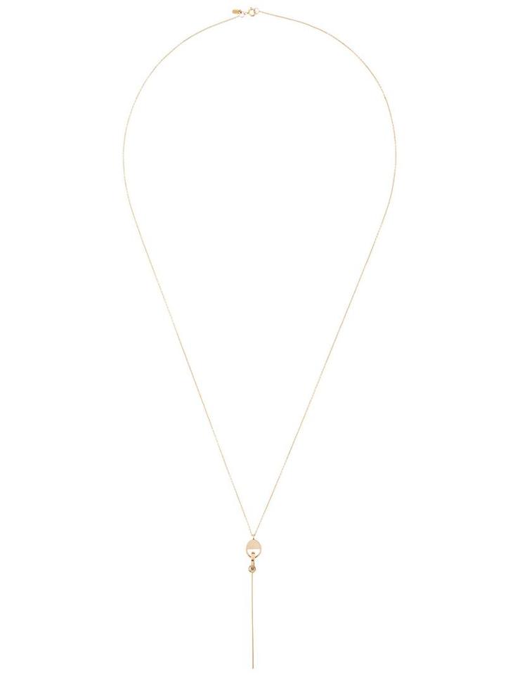 Sarah & Sebastian 'cut Out Wand' Necklace, Women's, Metallic