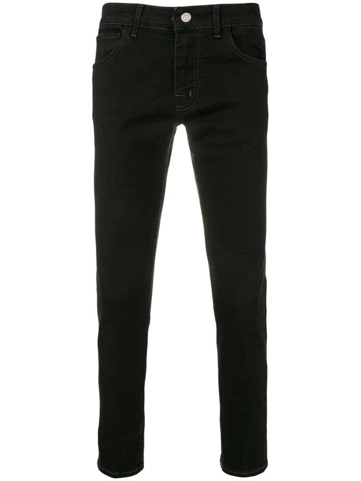 Entre Amis Skinny Trousers - Black