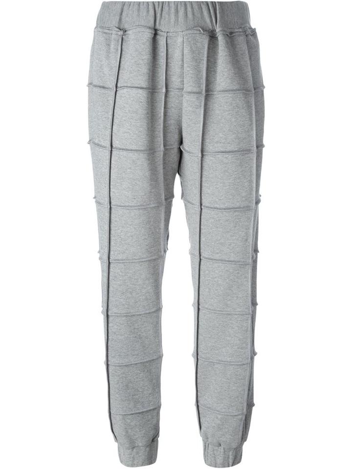 Nicopanda Exposed Seam Tracksuit Bottoms, Women's, Size: Small, Grey, Cotton