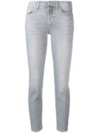 7 For All Mankind Slim Illusion Cropped Jeans - Grey