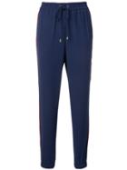 Michael Michael Kors Side Stripe Jogging Trousers - Blue