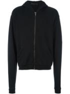 Haider Ackermann Zipped Hoodie, Men's, Size: Small, Black, Cotton