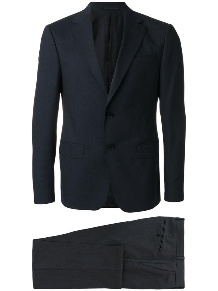 Z Zegna Formal Tailored Suit - Blue