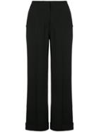 Derek Lam Wide Leg Tailored Trousers - Black