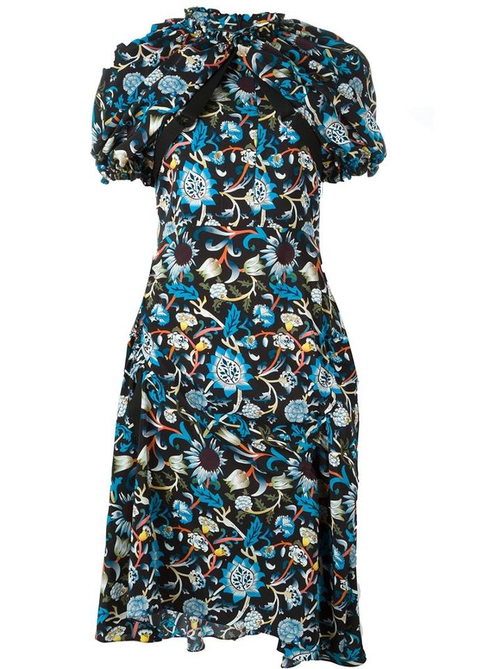 J.w. Anderson Floral Print Dress