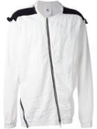 Lost & Found Rooms Sweat Jacket, Men's, Size: Medium, White, Cotton/linen/flax