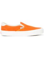 Vans Low Top Slip-on Sneakers - Yellow & Orange