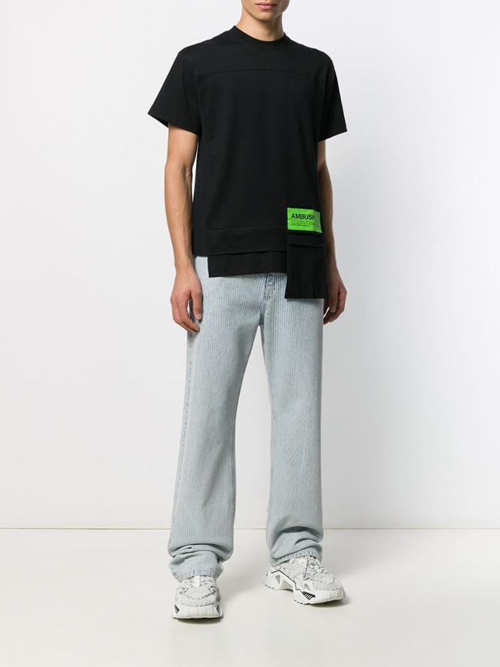 Ambush Deconstructed Short Sleeve T-shirt - Black