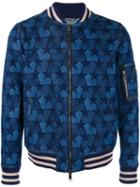 Ports 1961 - Star Denim Bomber Jacket - Men - Cotton - 50, Blue, Cotton